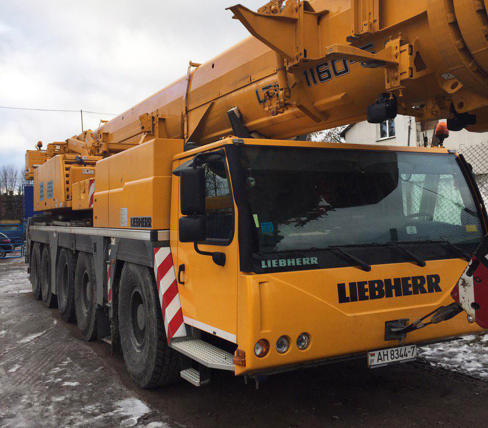 Автокран 160 тонн Liebherr LTM 1160 5.1 в аренду